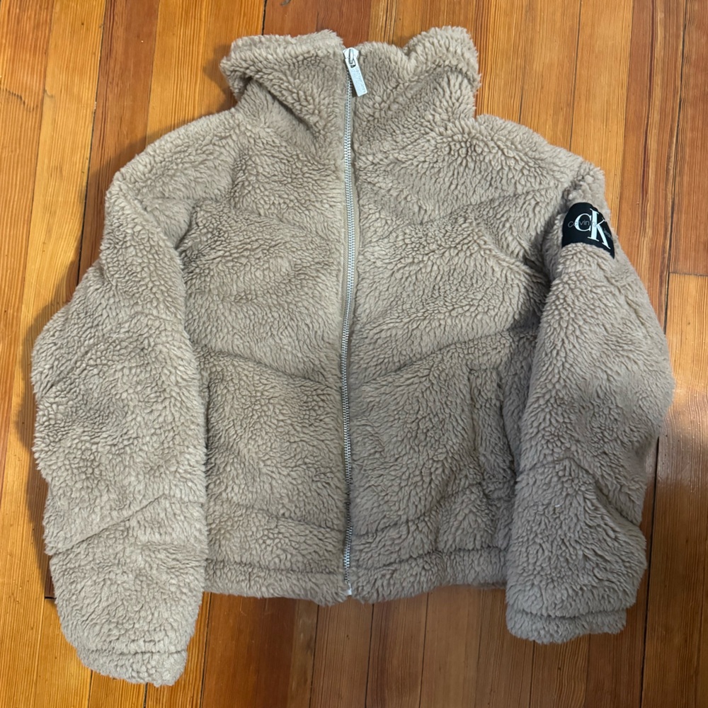 Calvin Klein Faux Sherpa